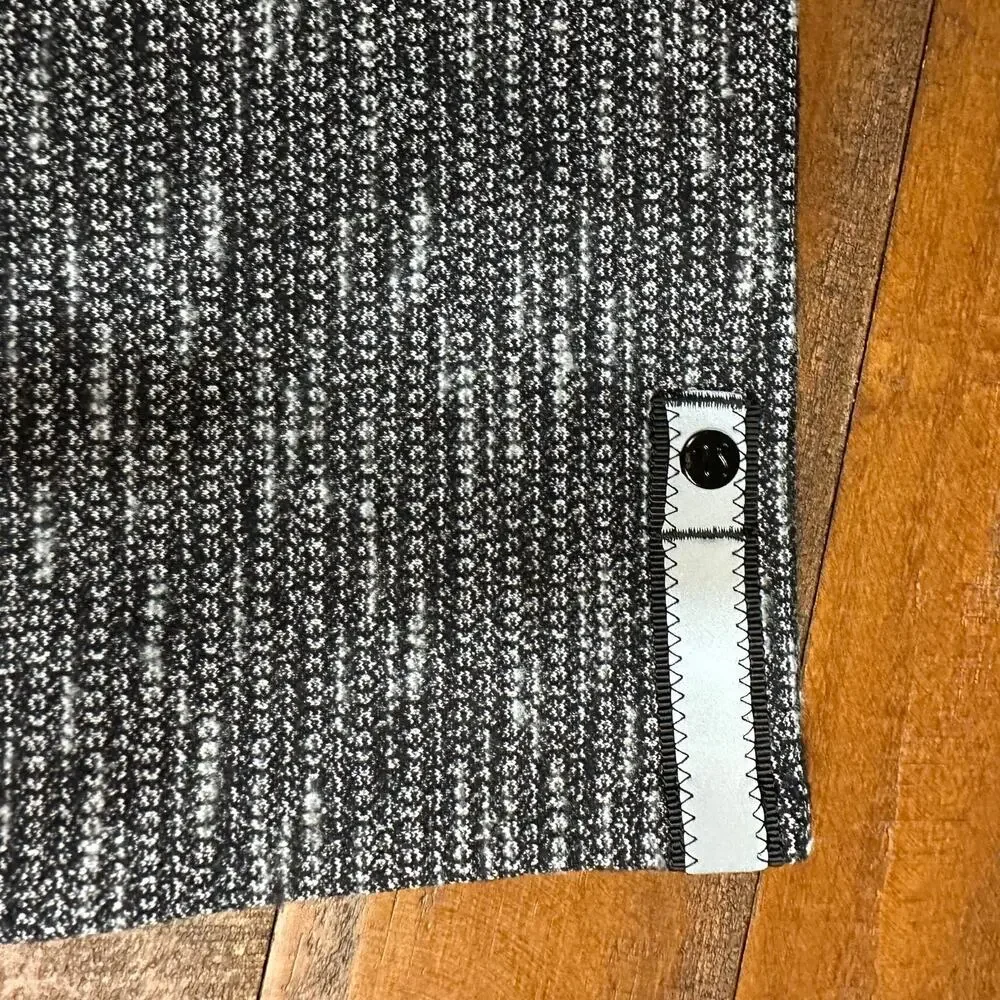 Lululemon Vinyasa Wrap Scarp Heathered Black & Gray Women's One Size